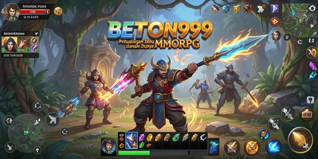 Tampilan gameplay <strong>BETON999</strong> yang mencerminkan petualangan seru di dunia fantasi.