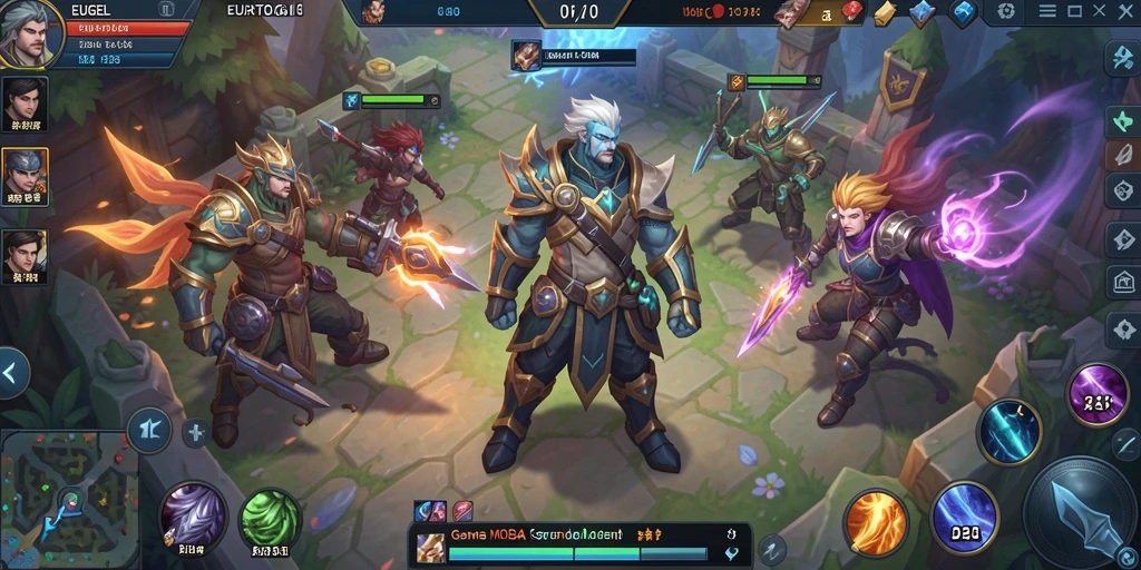 Gameplay MOBA yang mendebarkan dan seru di EUROTOGEL.