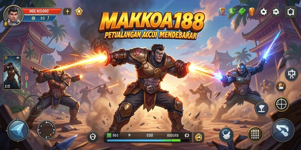 Tangkapan layar gameplay MAHKOTA188 yang mendebarkan dan penuh aksi.