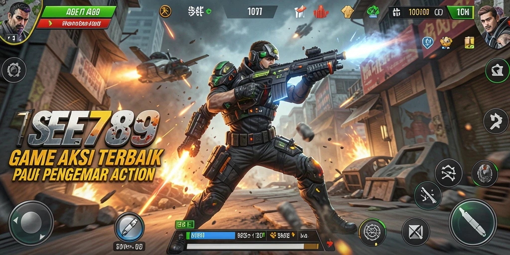 Tangkapan layar gameplay SEE789 yang menampilkan aksi mendebarkan dan grafis yang menawan.