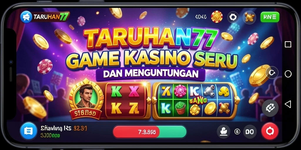 Screenshot gameplay TARUHAN77 menampilkan keseruan permainan Kasino.